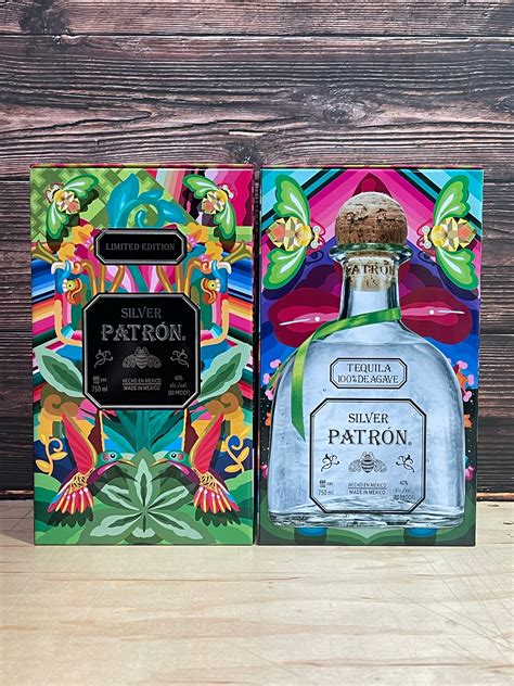 limited edition silver patron metal box|patron tequila limited edition.